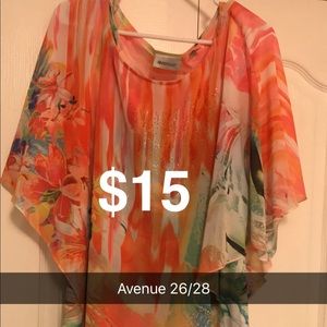 Avenue summer blouse